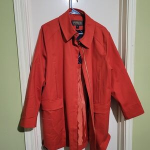 Pendleton Women's Vibrant Red Trench Coat